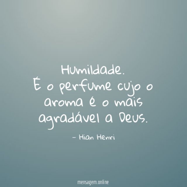 Humildade