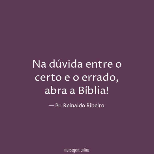 Na dúvida entre o certo e o errado