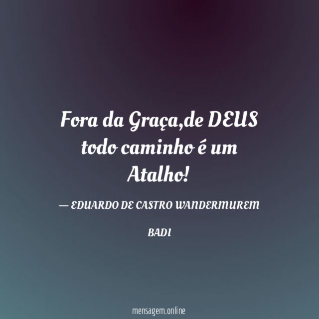Fora da Graça
