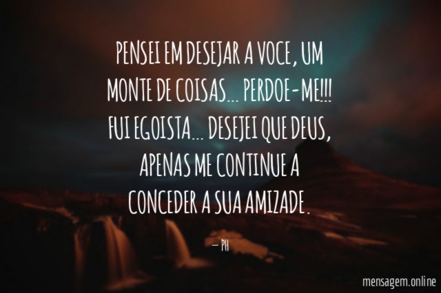 PENSEI EM DESEJAR A VOCE