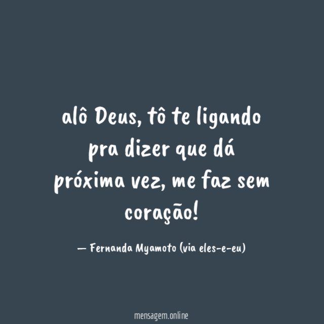 alô Deus