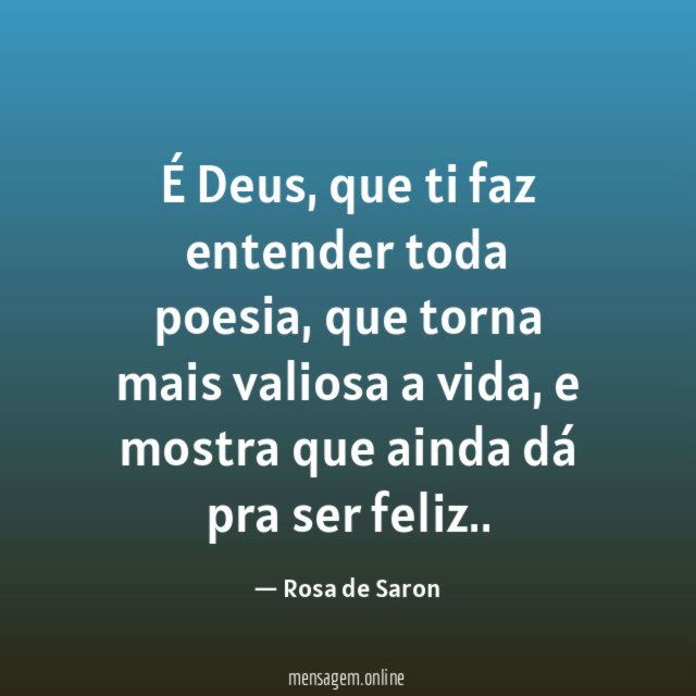 É Deus
