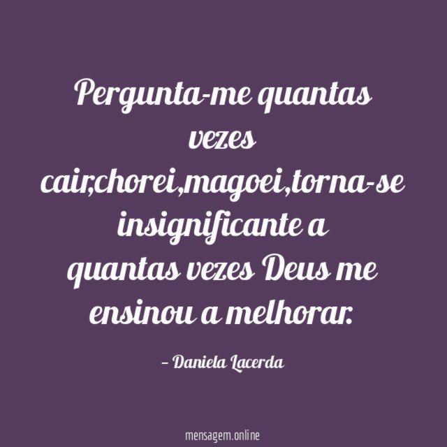 Pergunta-me quantas vezes cair