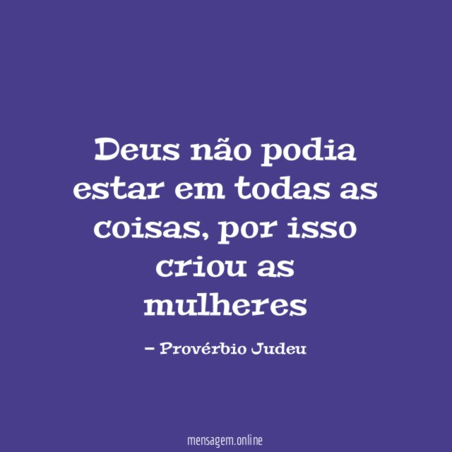 Deus não podia estar em todas as coisas