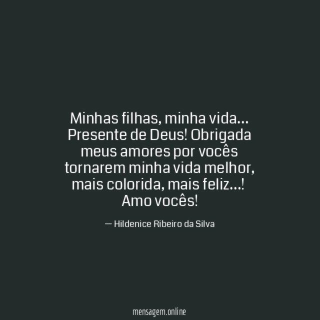 Minhas filhas