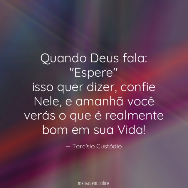 Quando Deus fala