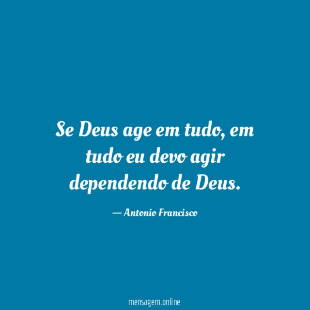Se Deus age em tudo