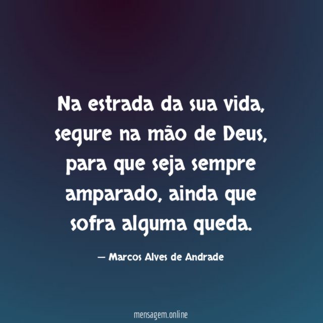 Na estrada da sua vida