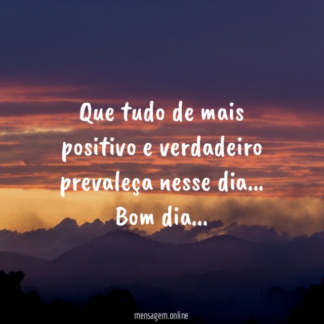 Bom dia