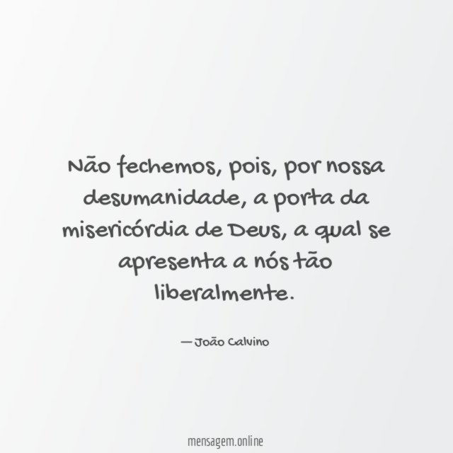 Não fechemos