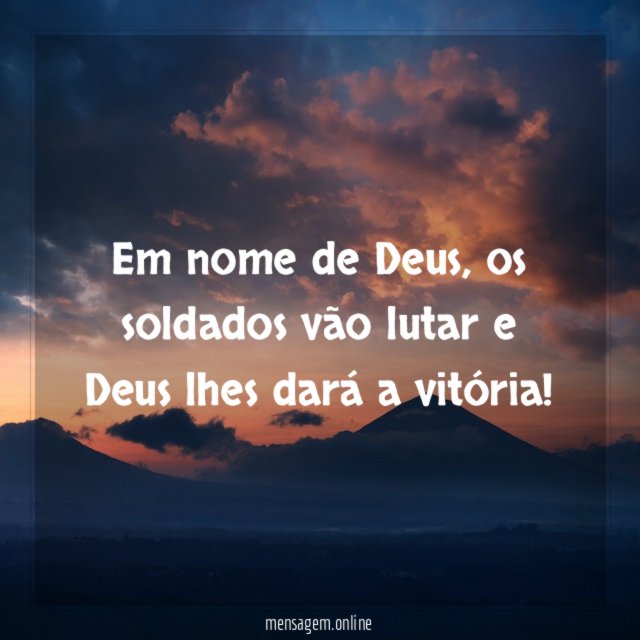 Em nome de Deus
