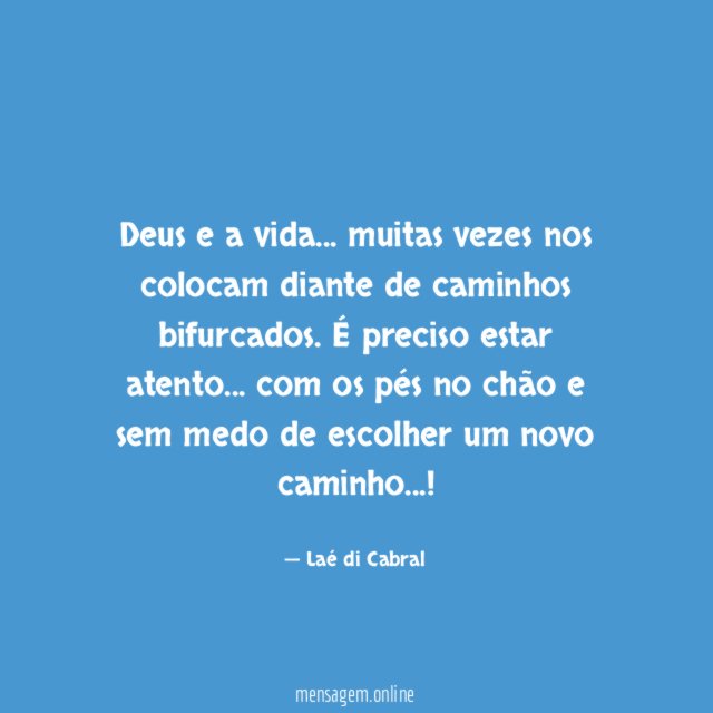 Deus e a vida