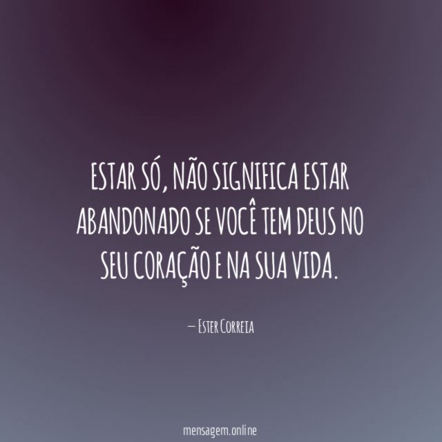 Estar só