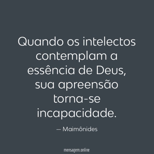 Quando os intelectos contemplam a essência de Deus