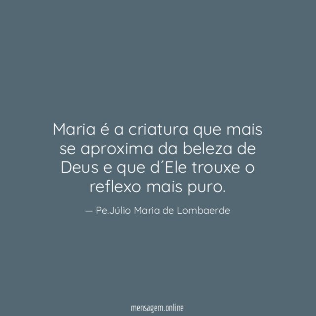 Maria é a criatura que mais se aproxima