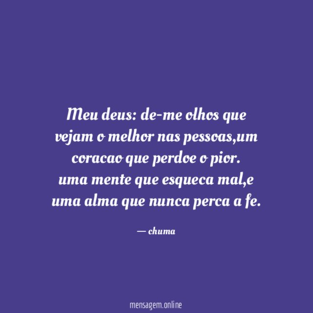 meu deus