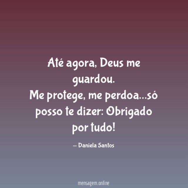 Até agora
