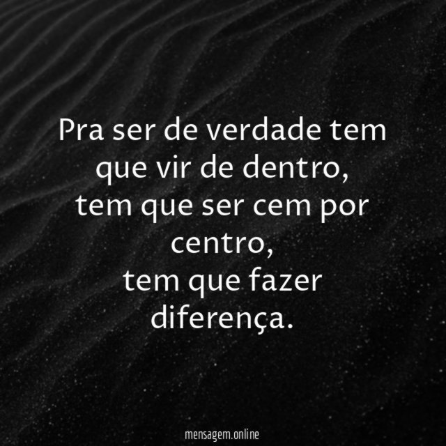 De verdade