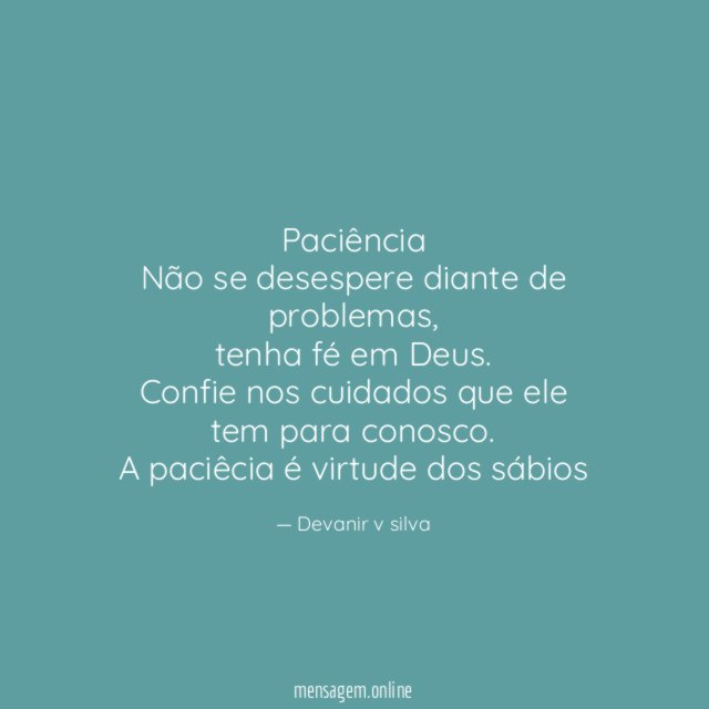 Paciência