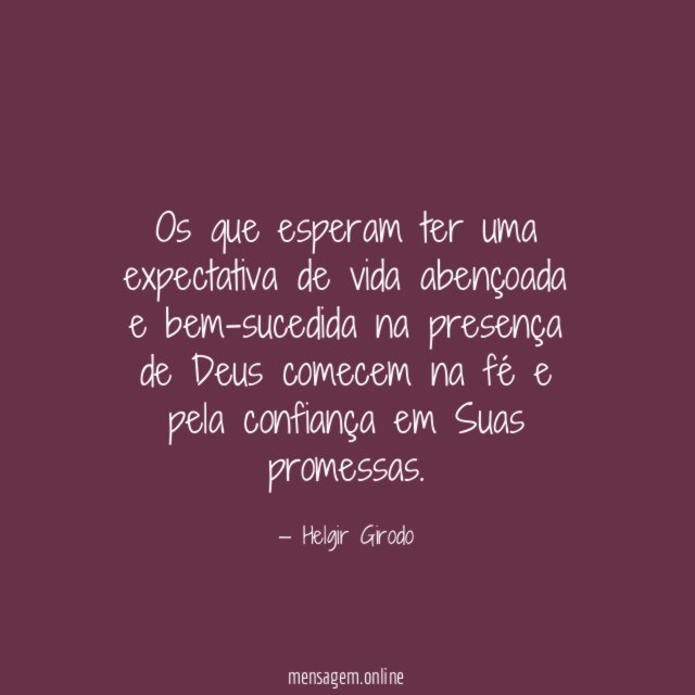 Os que esperam ter uma expectativa de vida