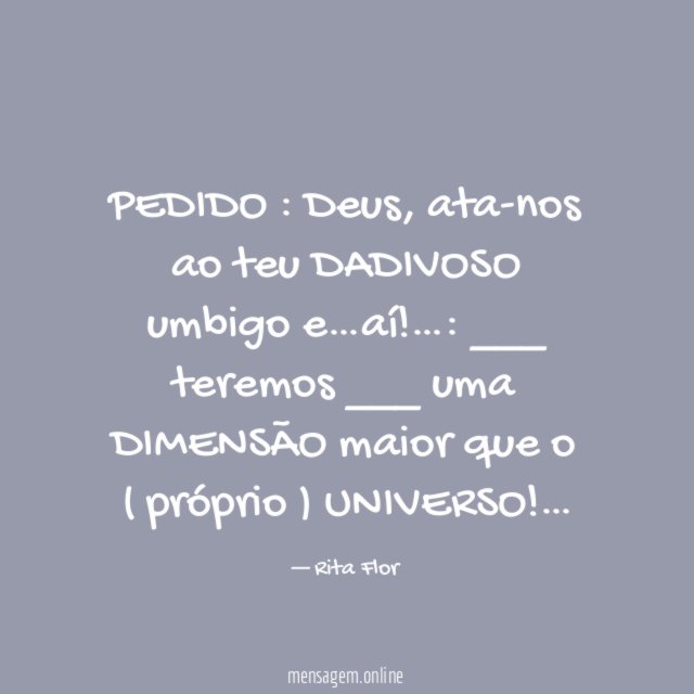 PEDIDO