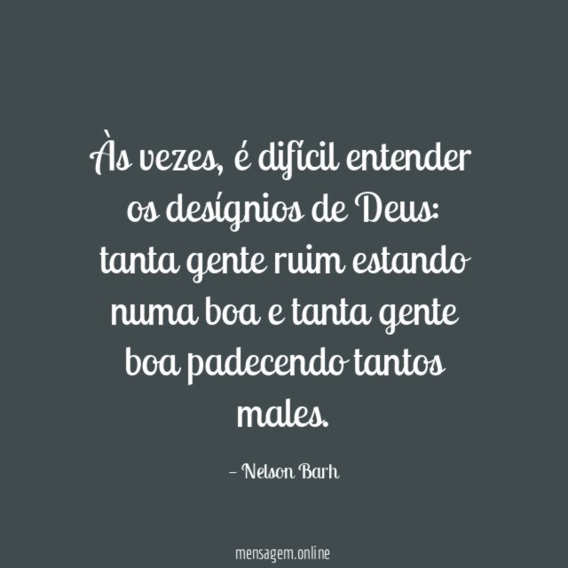 Às vezes