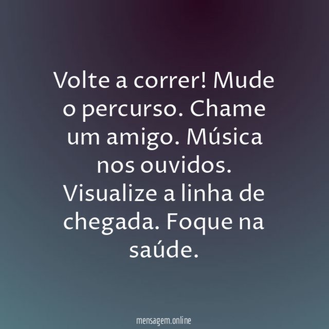 Estímulos para correr