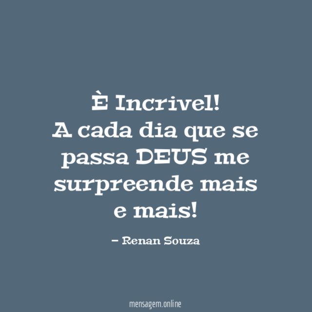 È Incrivel