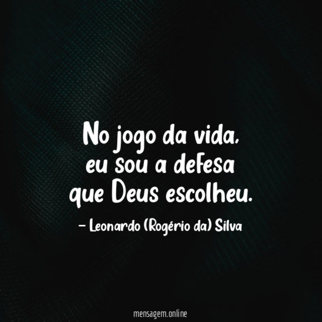 No jogo da vida