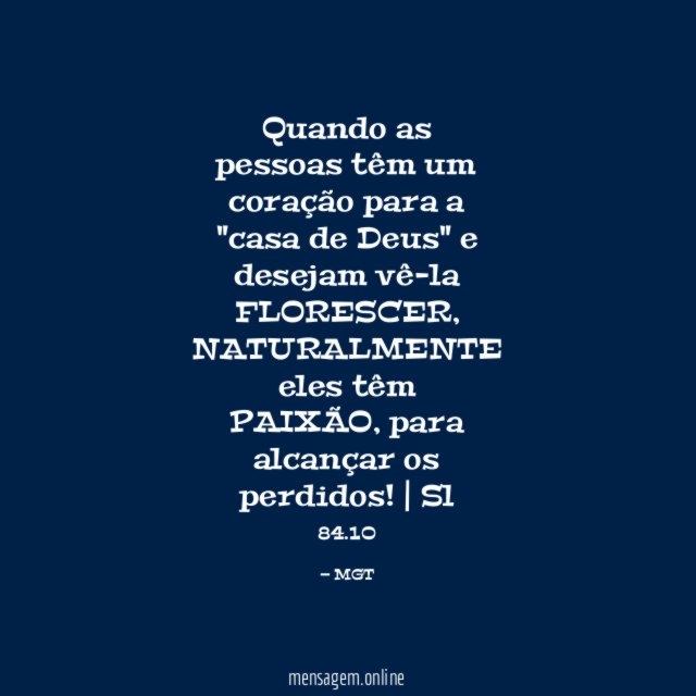 Quando as pessoas têm um coração para a