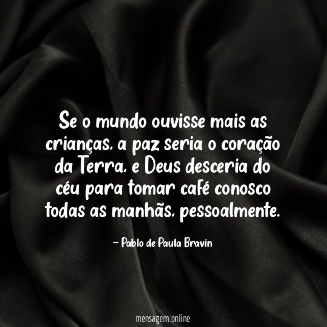 Se o mundo ouvisse mais as crianças
