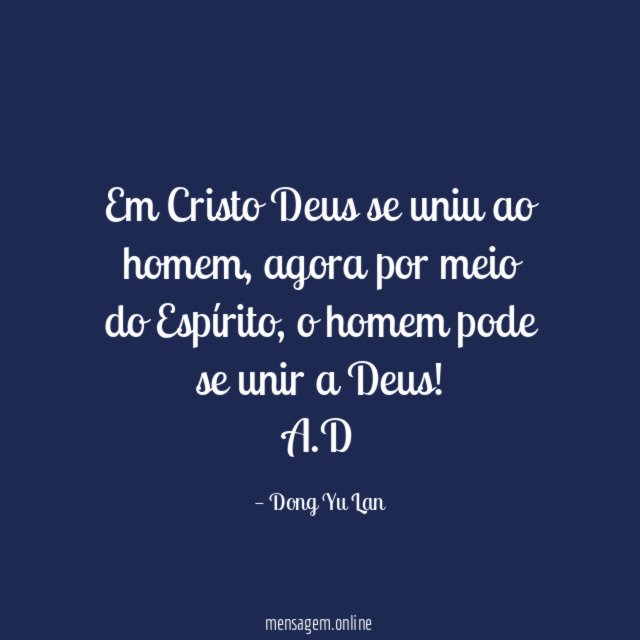 Em Cristo Deus se uniu ao homem