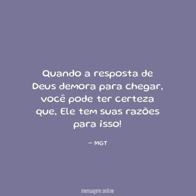 Quando a resposta de Deus demora para chegar