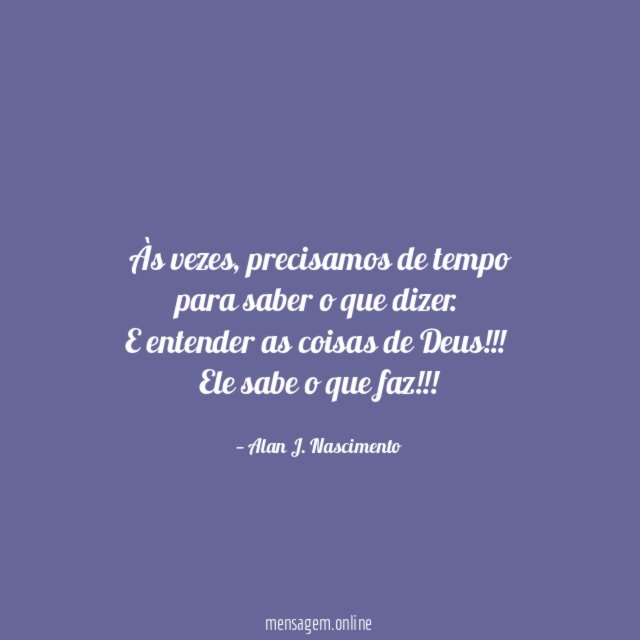 Às vezes