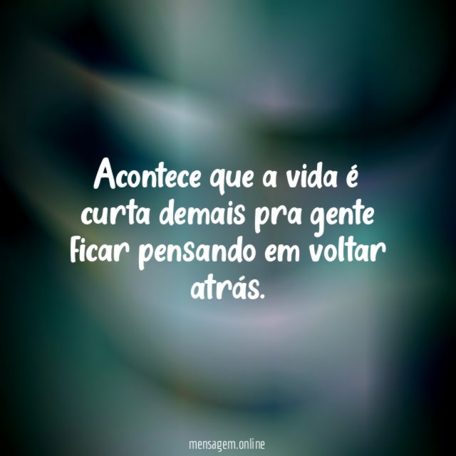 Curta demais