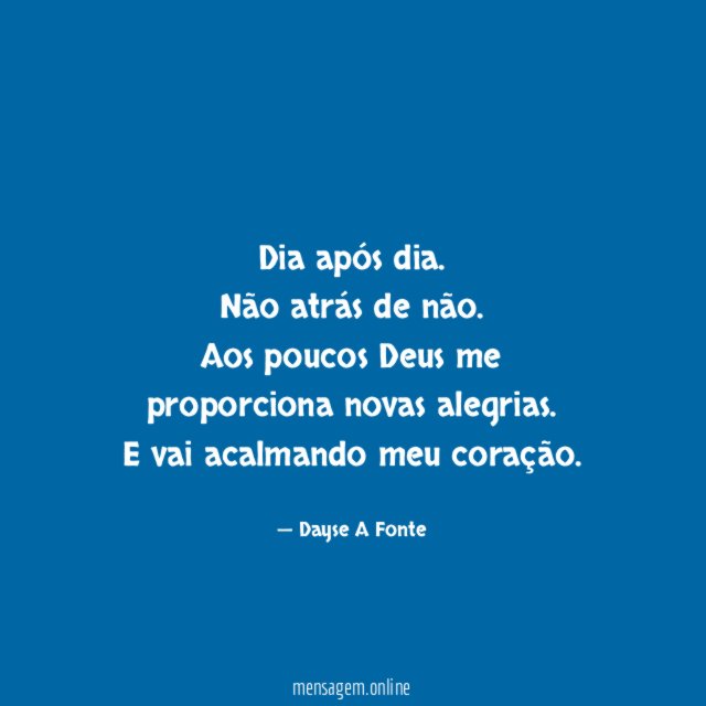Dia após dia