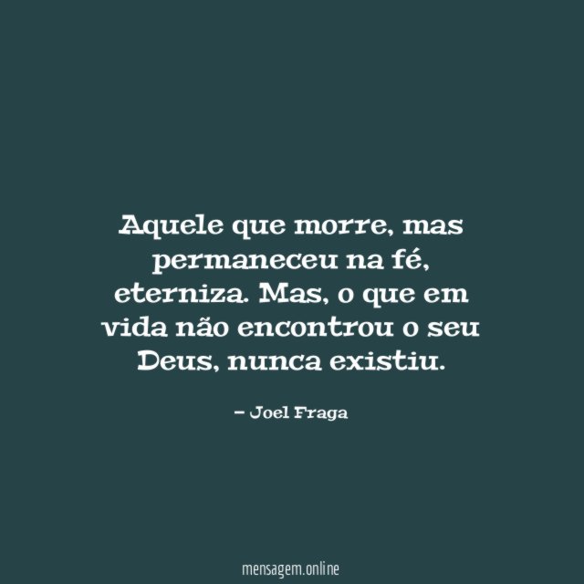 Aquele que morre