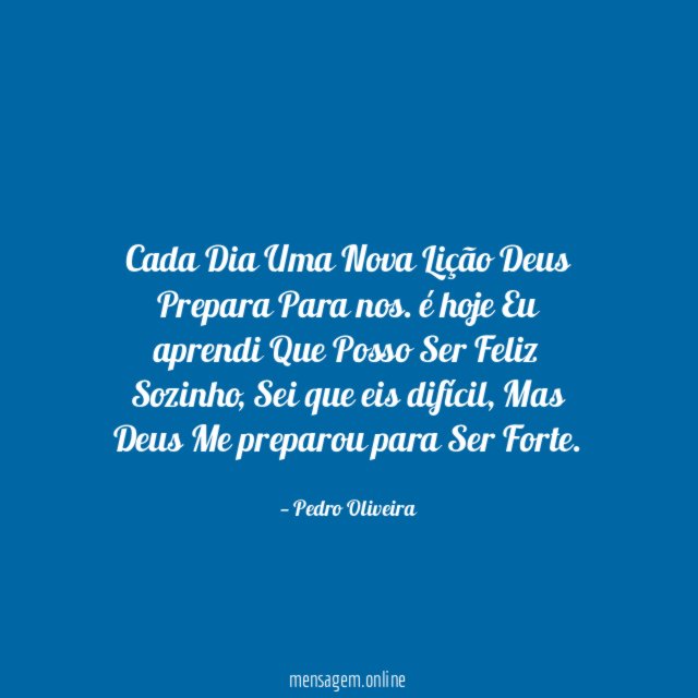 Cada Dia Uma Nova Lição Deus Prepara Para nos