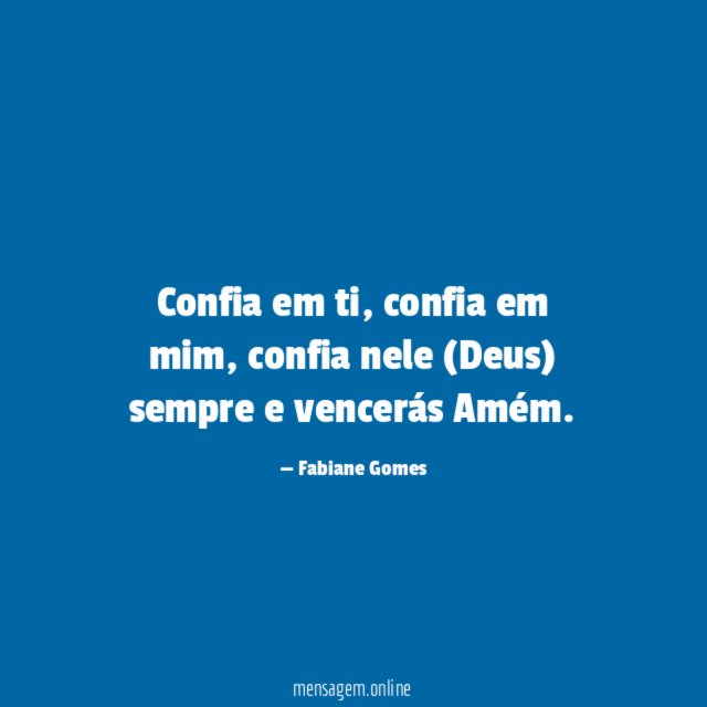 Confia em ti
