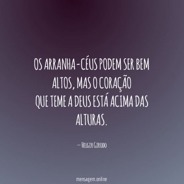 Os arranha-céus podem ser bem altos