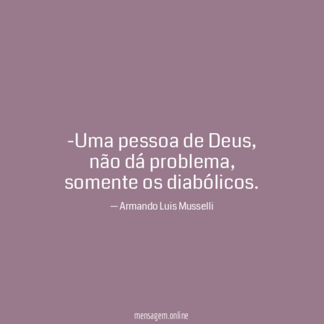 Uma pessoa de Deus