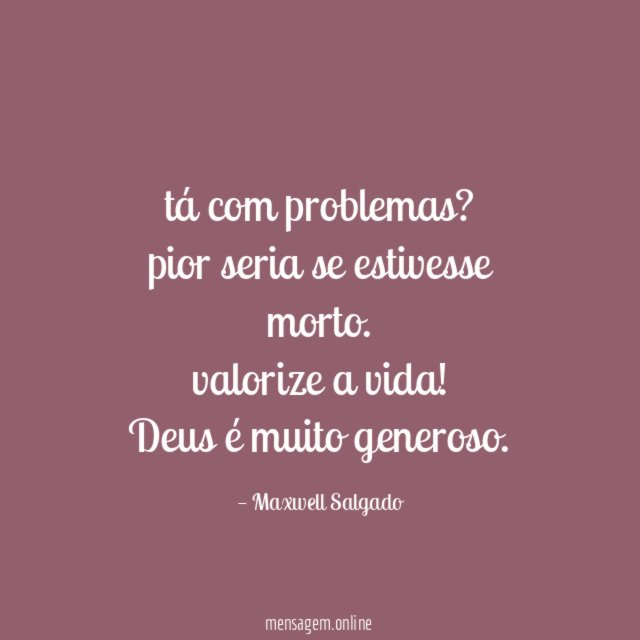 tá com problemas