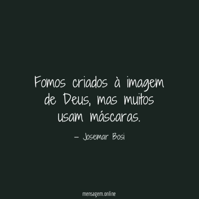 Fomos criados à imagem de Deus