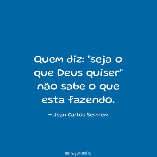 Quem diz