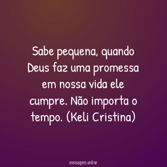Quando Deus faz uma promessa