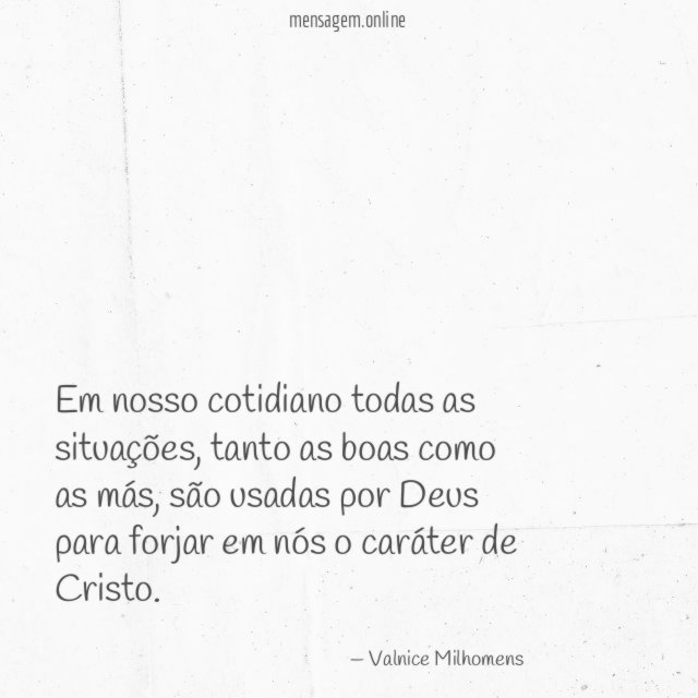 Em nosso cotidiano todas as situações