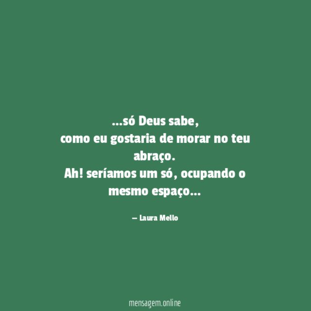 só Deus sabe