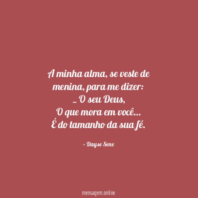 A minha alma
