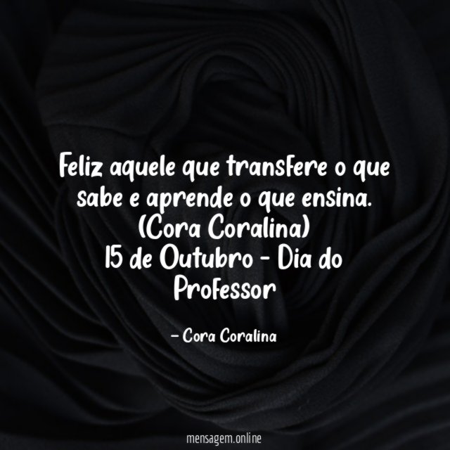 Feliz aquele que transfere