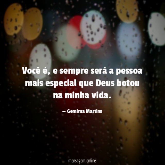 Você é